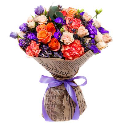 Букет ручной работы «Цветочная феерия»